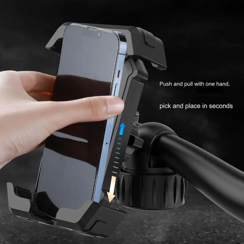 

Outdoor Bicycle Phone Holder, Electric Vehicle Navigation Bracket, Motorcycle Rearview Mirror, Car Phone Mount