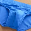 Addicted Brand Men's Swimming Trunks Underwear Sexy Comfortable Fashion Briefs Tight Stretch Simple Beach Pants Underpants Male 3