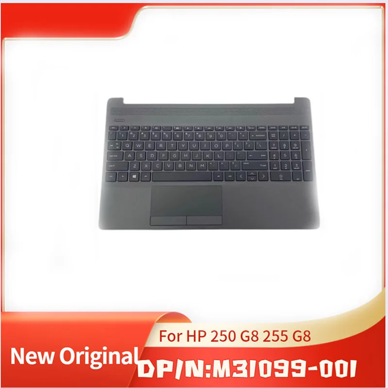 M31099-001 Grigio Nuovissimo Coperchio Superiore Originale Custodia Superiore Per Hp 250 G8 255 G8 Con Tastiera Tochpad