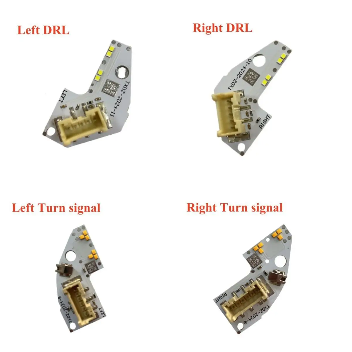 2017 2018 좌석 Leon Cupra LED 헤드 라이트 DRL 5F0941475A 5F0941476A OEM LED 모듈 B102233-D B102234-D 용 흰색 DRL 보드