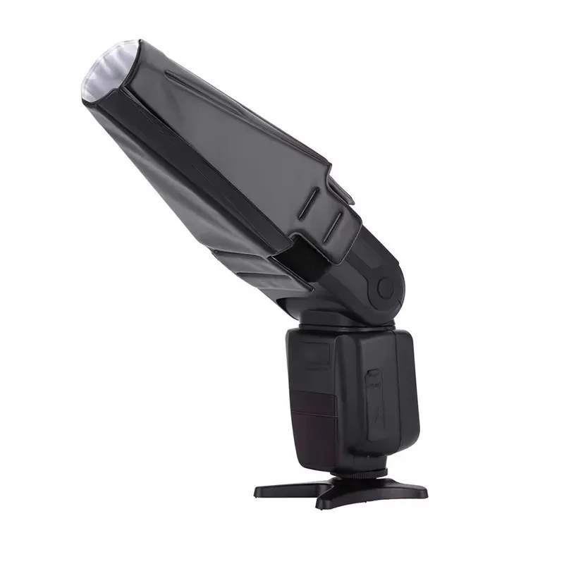 Universal Photography Flash Light Diffuser Softbox Foldable Snoot Beamr Reflector For Canon Nikon Yongnuo Pentax Speedlite