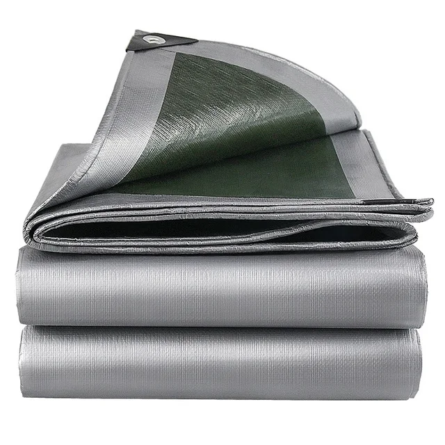0,32 Mm 180 Gsm Új Kültéri Kemping Sátor Esőálló Pe Tarpaulin Cover Water Pad Padebo Canopy Awnings Kerti Bútorok Borítója - Image 3