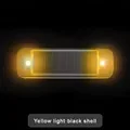 Solar - Powered Mini LED Car Security Warning Light & Flashing Dummy Alarm (Yellow Yellow)