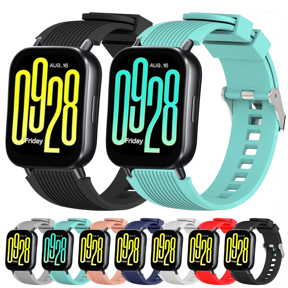 22mm Silicone Replacement Wristband Strap