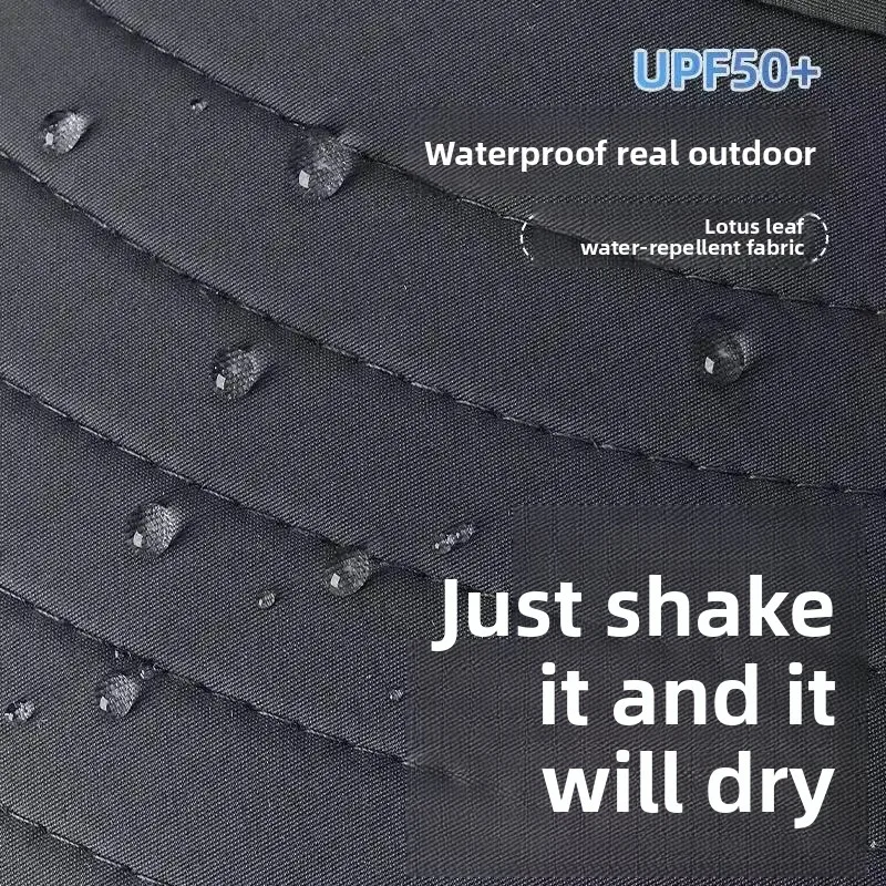 Outdoor Unisex Summer Hat UV Protection Breathable Fishing Cap Sunshade Neck Protection Cycling And Climbing Hat Waterproof