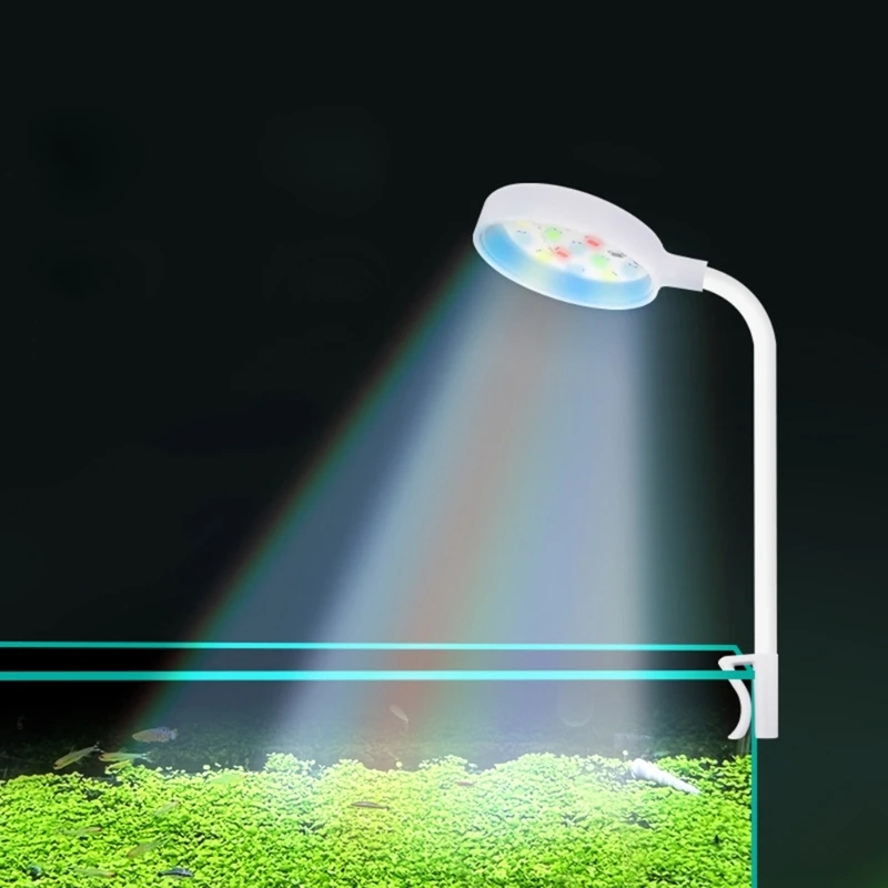 Aquarium Fish Led Light Clip on Small Grow Light Rotatable Landscape Lamps led lamp aquarium light aquarium lamp