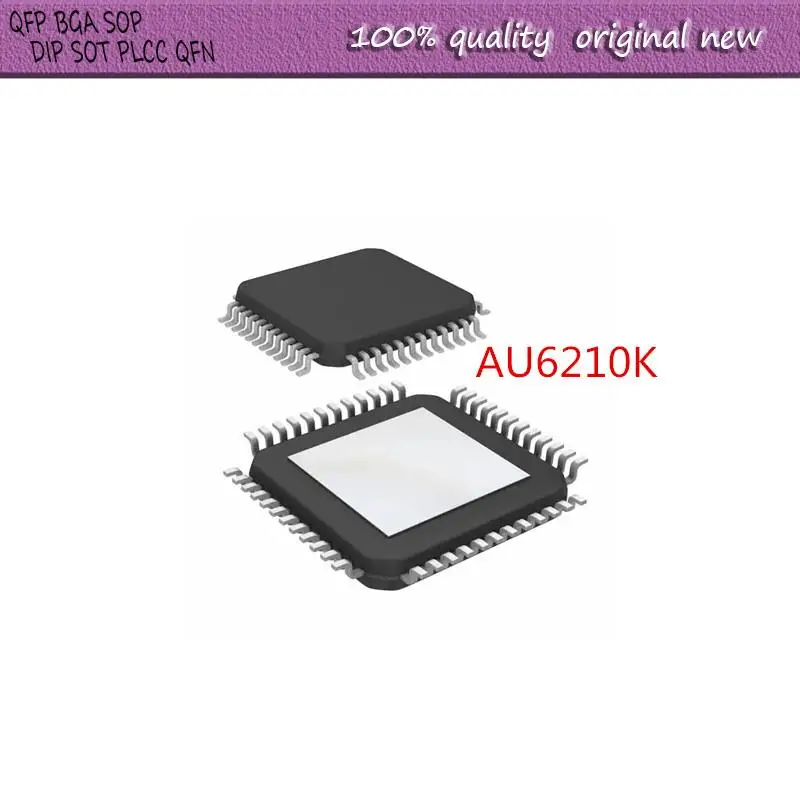 

NEW 10PCS/LOT AU6210K AU6210 LQFP-48