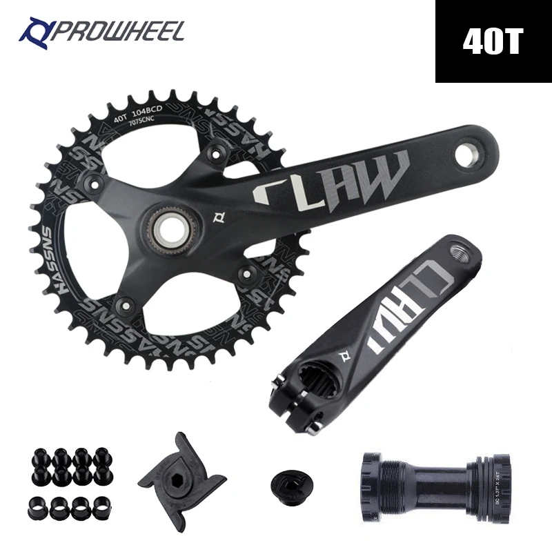 未使用新品　Prowheel 40T クランクセット 68mm BB付き 170 未使用 Prowheel 40T クランクセット 68mm BB付き 170（Prowheel