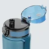 1 Liter Large Capacity Sports Water Bottle Leak Proof Colorful Plastic Cup Drinking Outdoor Travel Portable Gym Fitness Jugs 5