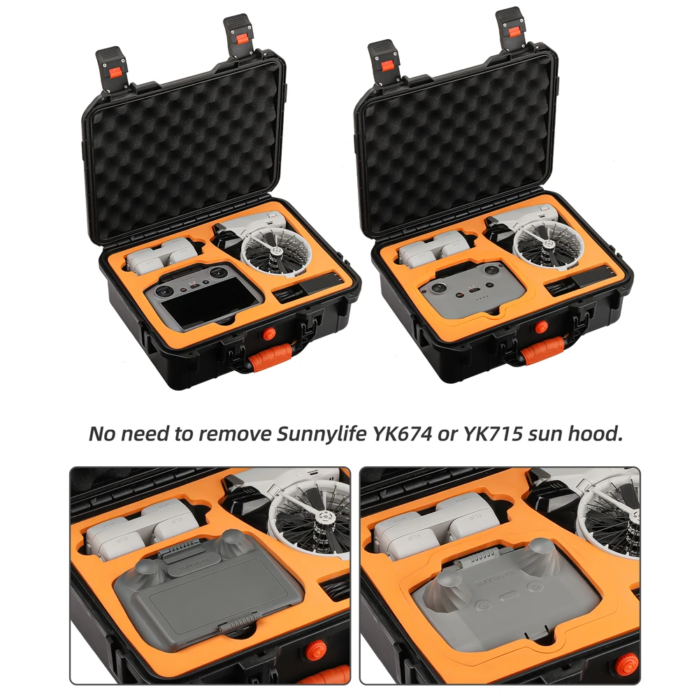 Sunnylife Handbag For DJI Flip Portable Storage Bag Shoulder Travel Carrying Case Handheld Case For DJI FLIP Drone Accessories