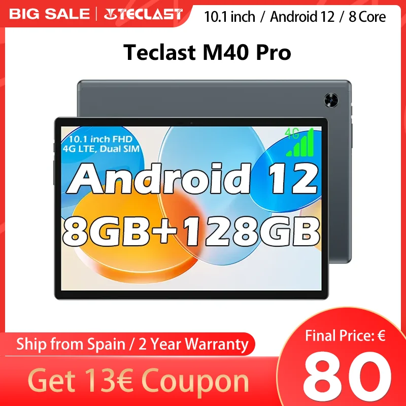 Upgraded-version-2023-M40-Pro-tablet-8GB-RAM-128GB-Rom-UNISOC-T616 ...
