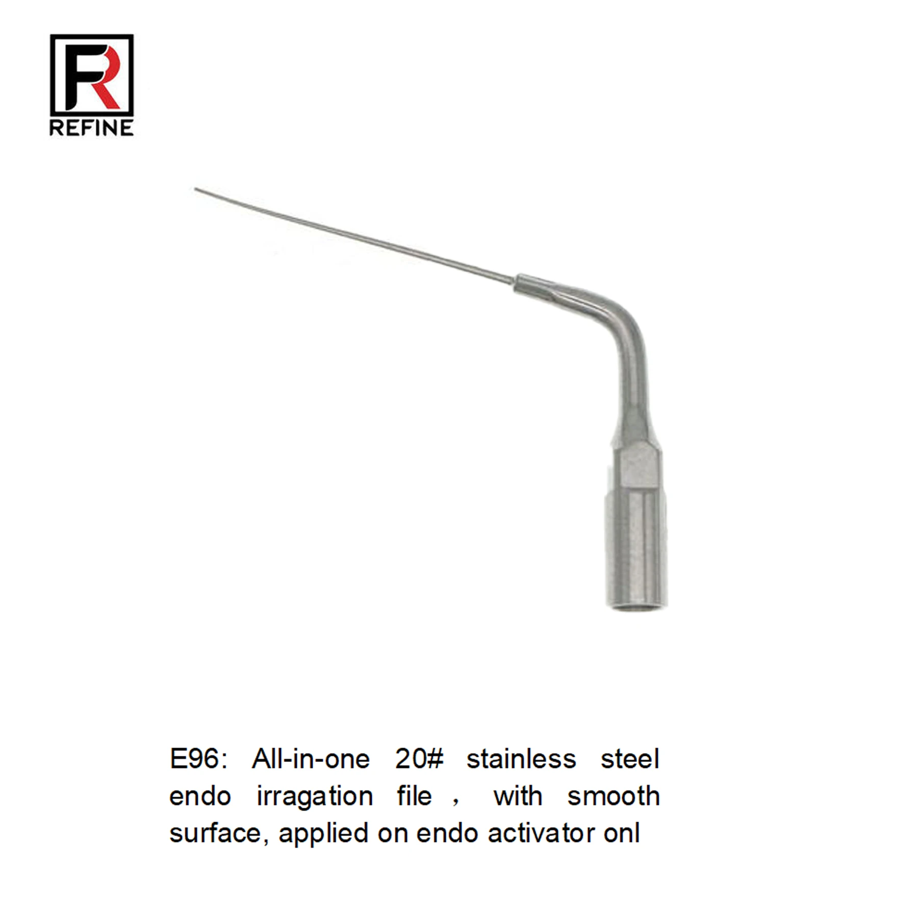 Refine Dental Ultrasonic Scaler Insert Punte Di Scalatura E96 Materiale In Acciaio Inossidabile Qualità Per Picchio Mectron Ems