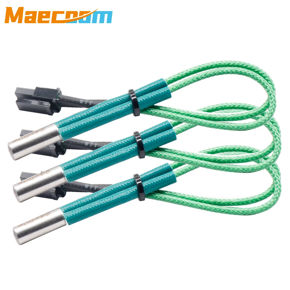 2/5/10pcs 3D 프린터 카트리지 히터 녹색 고전력 24V 65W Φ6×15mm Voron 0.1/1.8/2.4 3D 프린터 부품용 가열 튜브 막대