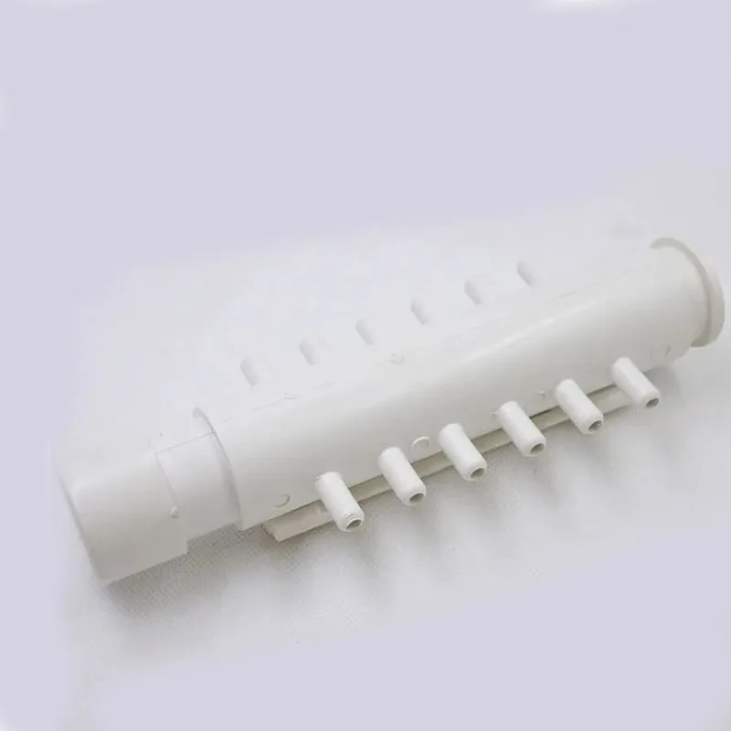 Plastic bathtub accessories bathtub 12 holes air distributor Connection 8mm PVC air Manifold 32mm pipe interface