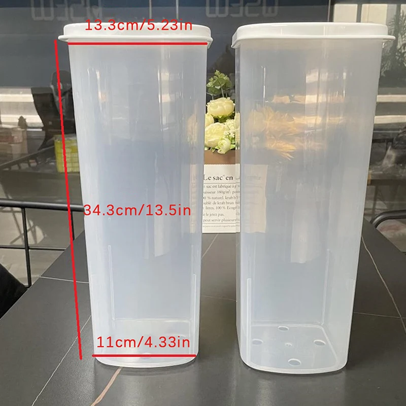 RectangularBreadBoxTranslucentCakeContainerPackagingBoxStorage