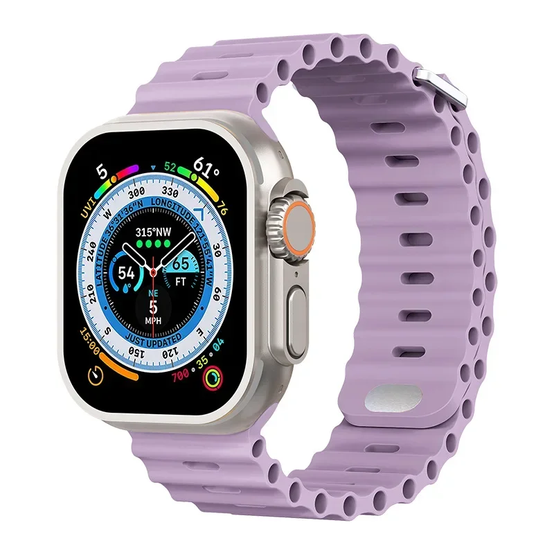 Ocean Silicone Watch Band Strap - Premium Durable Design