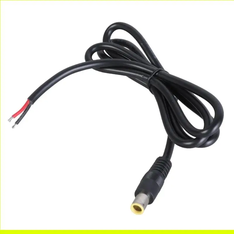 DC7909 전원 피그 테일 케이블 12V 8mm 남성 플러그-태양 에너지 시스템 용 스트립 와이어 노트북 전원 공급 장치 30cm/100cm