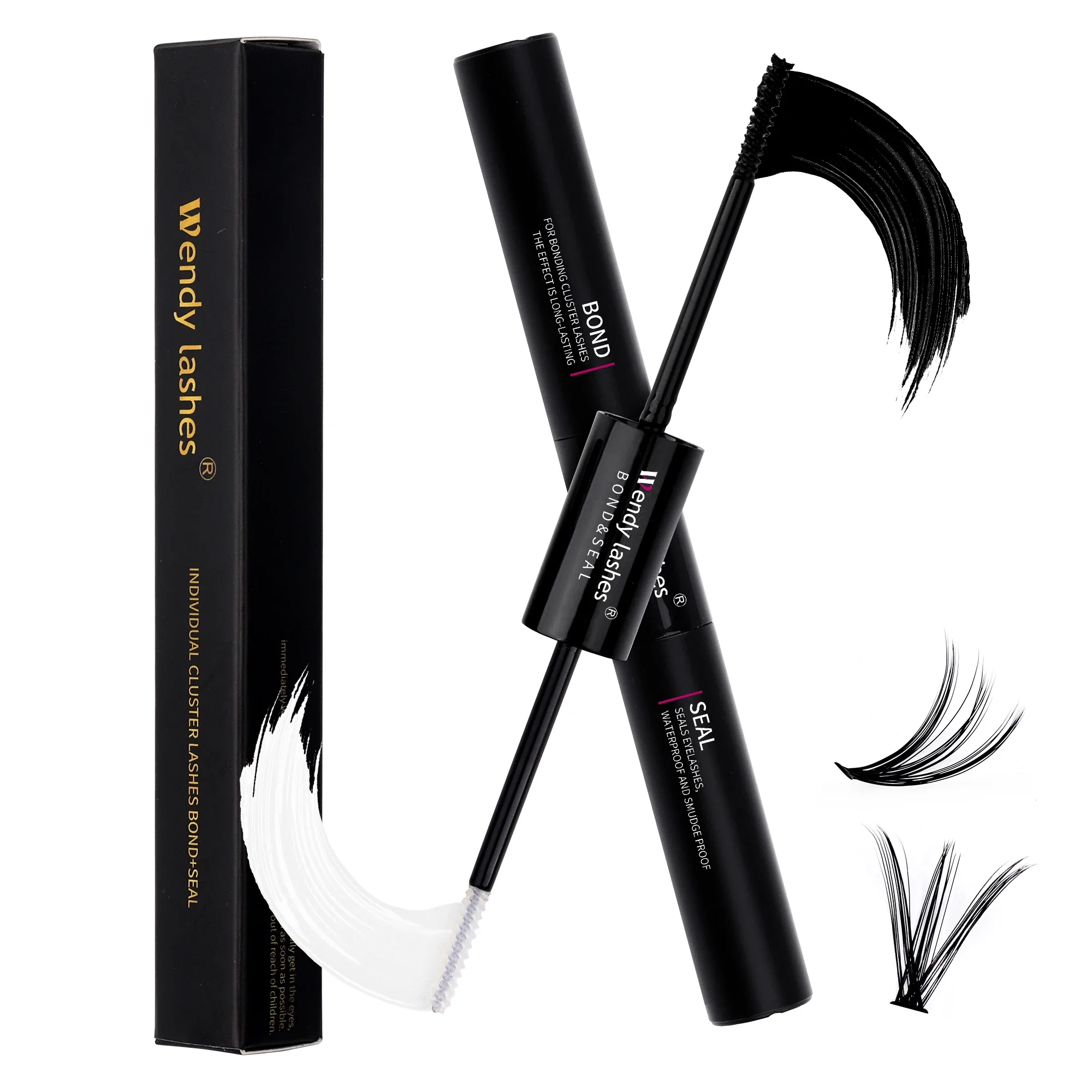 Eyelash Glue Wendy Lashes Cluster Lash Glue Long Lasting Waterproof Quick Drying 10ml