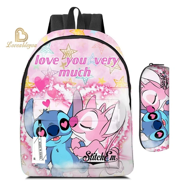 Comprar Mochila Stitch Rosa - Mochila Lilo y Stitch al mejor precio