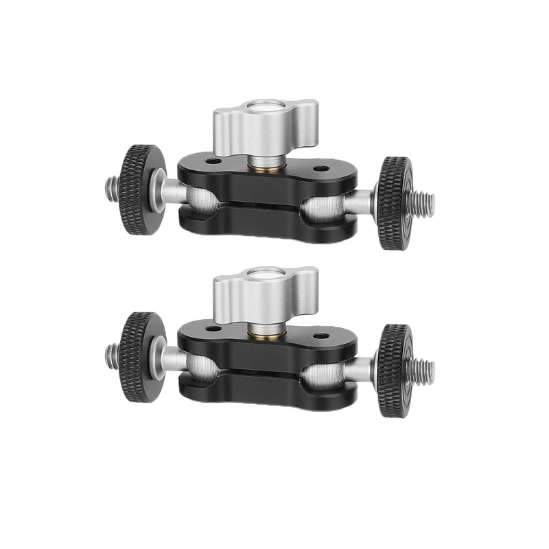 

HDRIG Universal MIni Ball Head Magic Arm With 360° Degrees Swivel Stand Photography Accessories For Smartphone DSLR Camera Monit