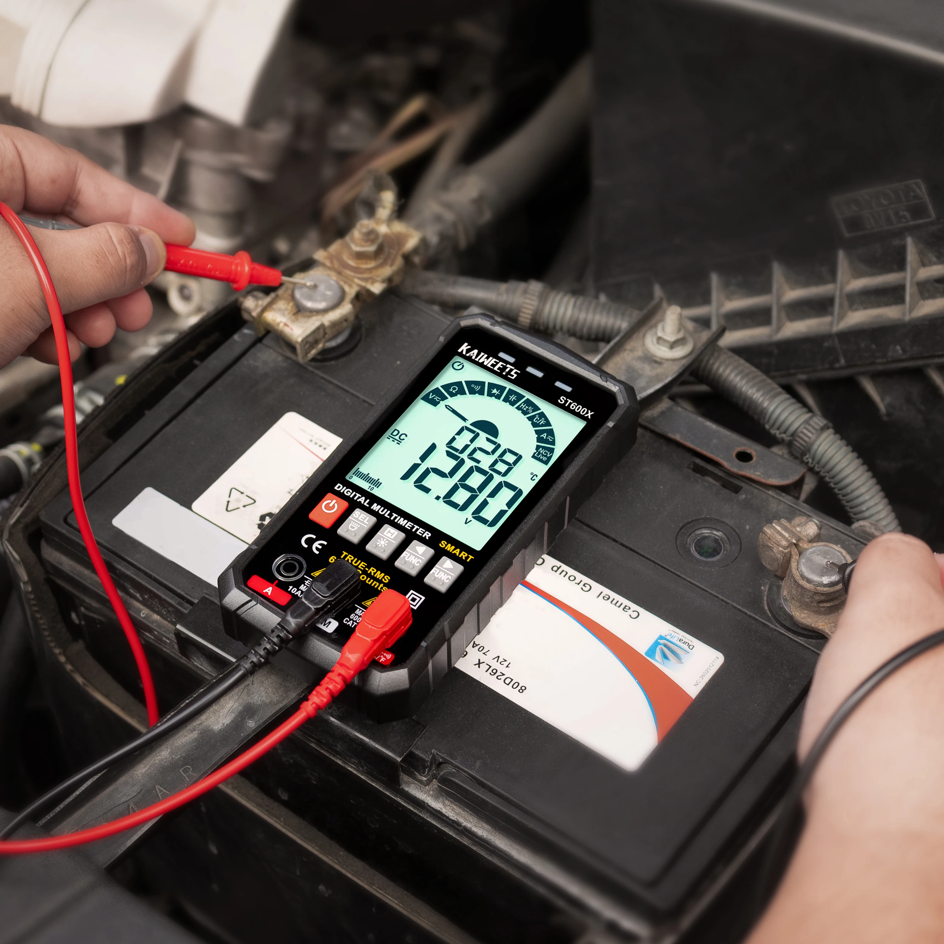 TRUE RMS Digital Multimeter Smart Auto Range test NCV Intelligent Multimetro Tester AC DC Voltage Capacitance Ohm Hz Meter digital multimeter multimeter tester