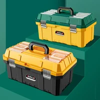 NEW Tools Box with Shockproof Waterproof Safety Storage Box Portable Hard Protective Case Professional Electrician Tool Box 1