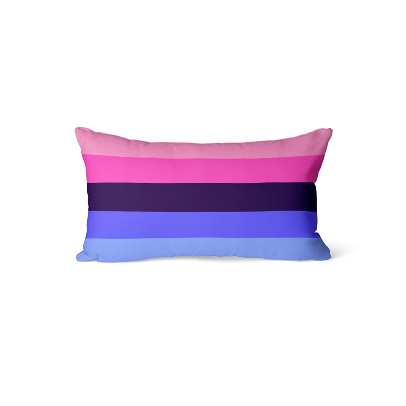 

Gaslight Gatekeep GirlbossKiss Omnisexual Pride Flag с изображением ЛГБТ-радуги прямоугольные наволочки, наволочки, наволочки