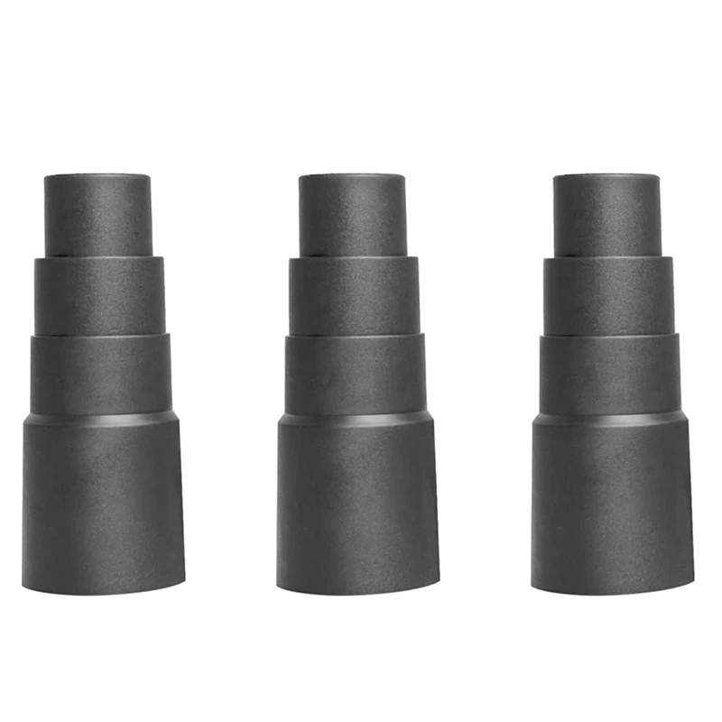 

3Pcs Universal Vacuum Cleaner Power Tool - Dust Extraction Hose Adaptor (26.5Mm,32.5Mm,34.5Mm,40.5Mm) For Vacuum Adapter