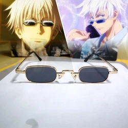 2023 Fashion Anime Glasses Jujutsu Kaisen Cosplay Sunglasses Cartoon Gojo Satoru Eyeglasses Prop Women Men Eyewear Accessories