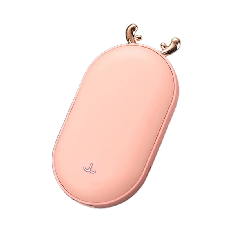L69A Reindeer Rechargeable Hand Warmer/Powerbank Winter Gift for Womens Men