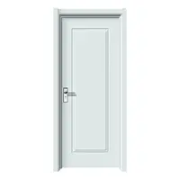 Hot Selling House Use Modern Slab Bedroom Doors Internal Door Wooden Waterproof Interior Painting Door For Houses 2