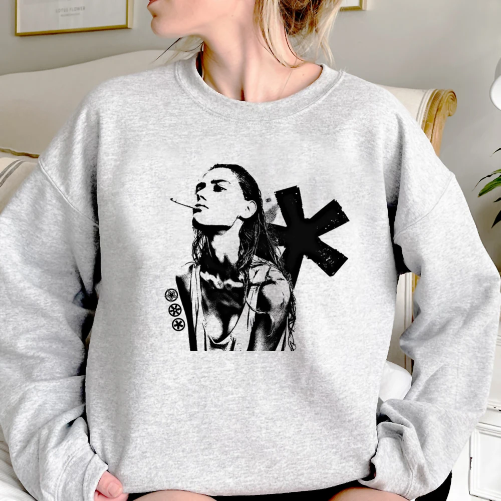 

Y2k Tops hoodies women Fleece gothic sweater women Kawaii Pullover