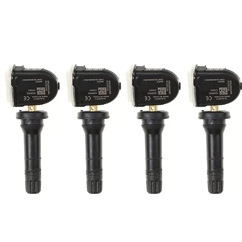 4PCS TPMS 센서 433Mhz 3641100XKU00B 그레이트 월 C30 용 Haval HL H2 H5 H6 H7 용 타이어 압력 모니터링 센서