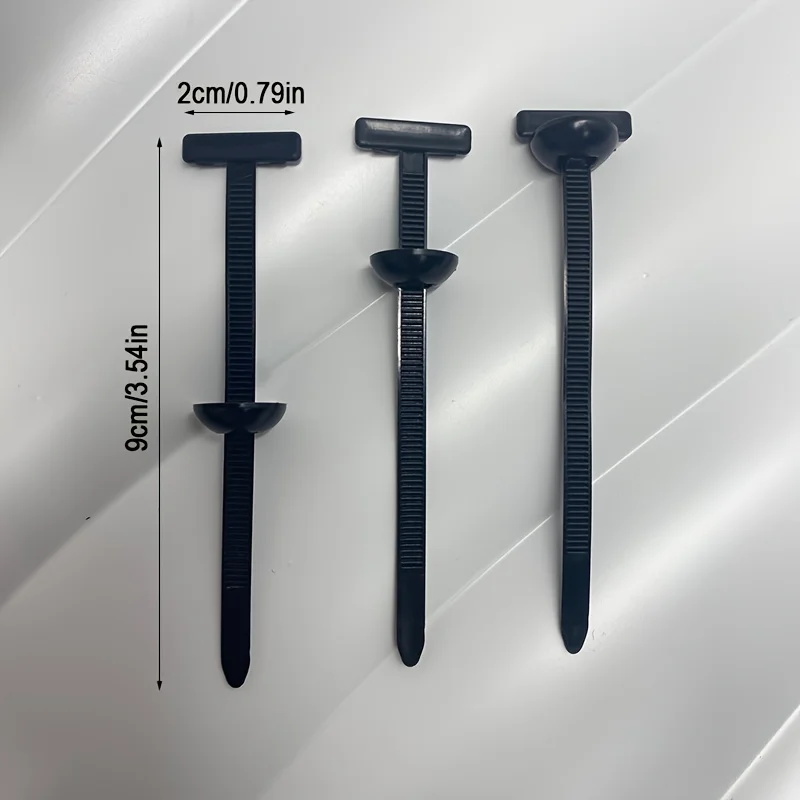 50/100PCS Nylon Cable Zip Self-Locking Duty Zip Ties Indoor & Outdoor General Purpose Cable Tie Buckles Releasable UV Resista