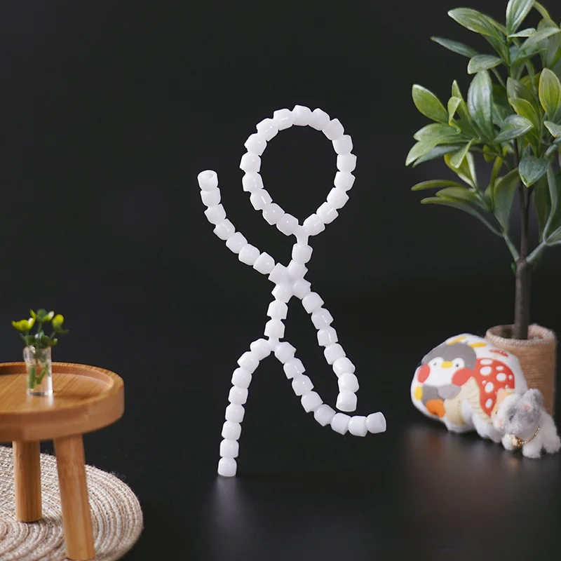 

Baby's 20cm Doll Accessory with Movable Joints, Sound and Silence Plush Doll Skeleton As A Birthday Gift for Boys and Girls