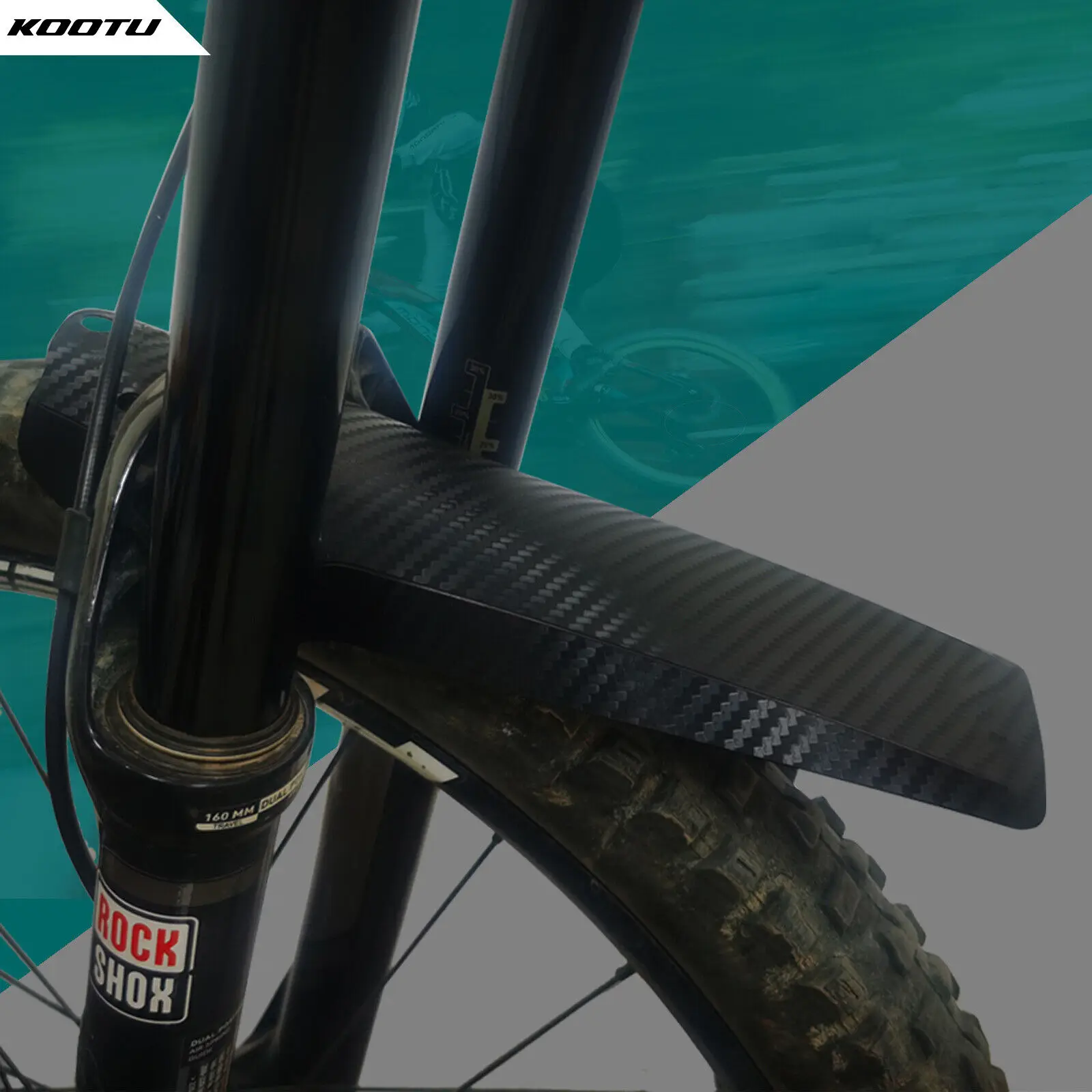 Carbon Fiber Pattern Bicycle Fenders Universal Road Bike Accessories Bicycle Parts Mountain Bike Fenders bicycle fender