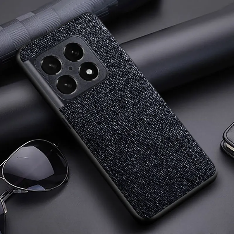 Luxurious PU Leather Phone Case with Card Slot and Bag Holder