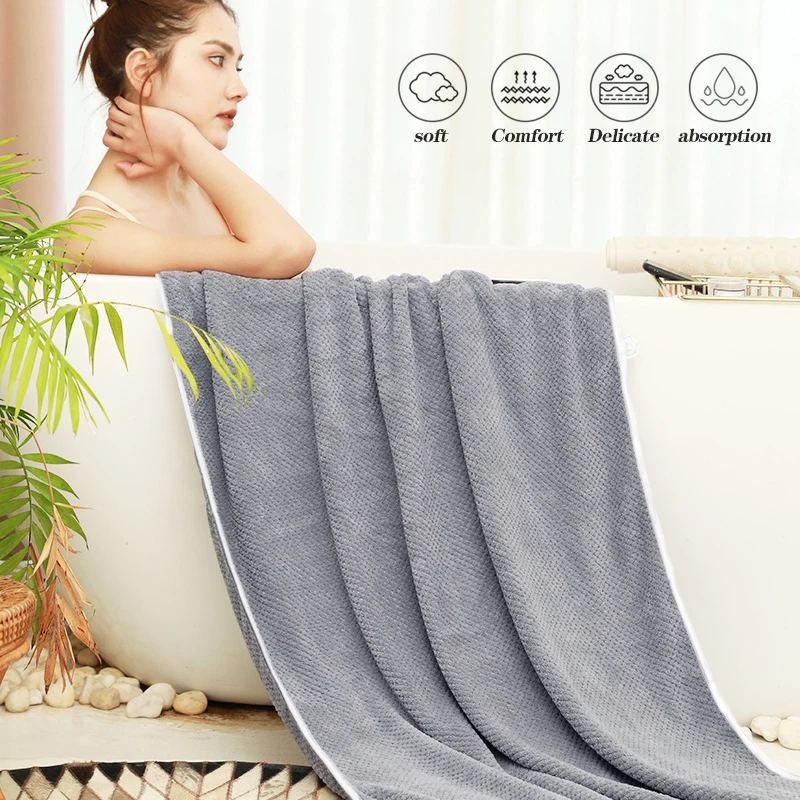 Oversize Microfiber Bath Towel 35 x 70 Bath Towels for Shower Pool Beach Super Absorbent Soft Quick Dry Large Size microfiber towel bath towel