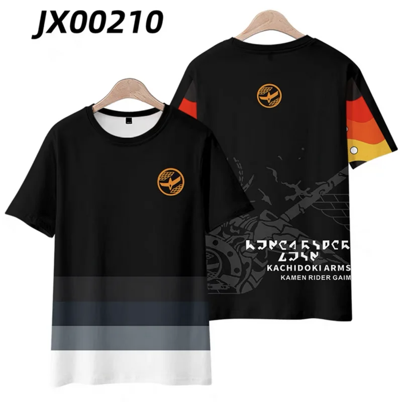 Женская футболка-кимоно с коротким рукавом, круглым вырезом и 3D-принтом