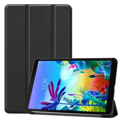 Elegant PU Leather Stand Protector with Cute Print for LG G Pad 5 10.1 inch (Black)