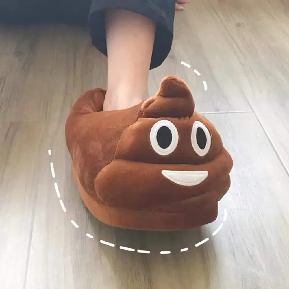 For Man And Women Slipper Prankish Cartoon Indoor Thickening Warm Plush Slippers Winter Shoes 2