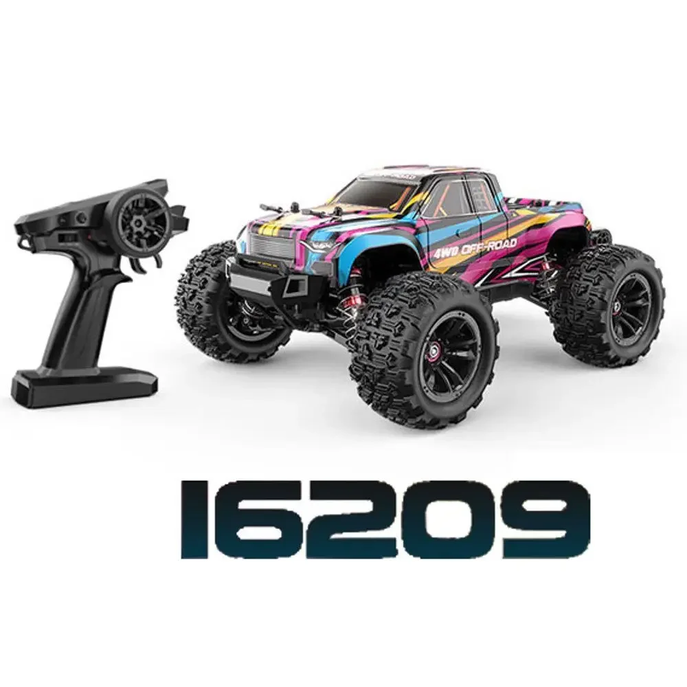 

New Mjx Hyper Go 16209 1/16 Brushless Rc Car Hobby 2.4g Remote Control Pickup Truck Model 4wd High-speed Off-road Boy Gift