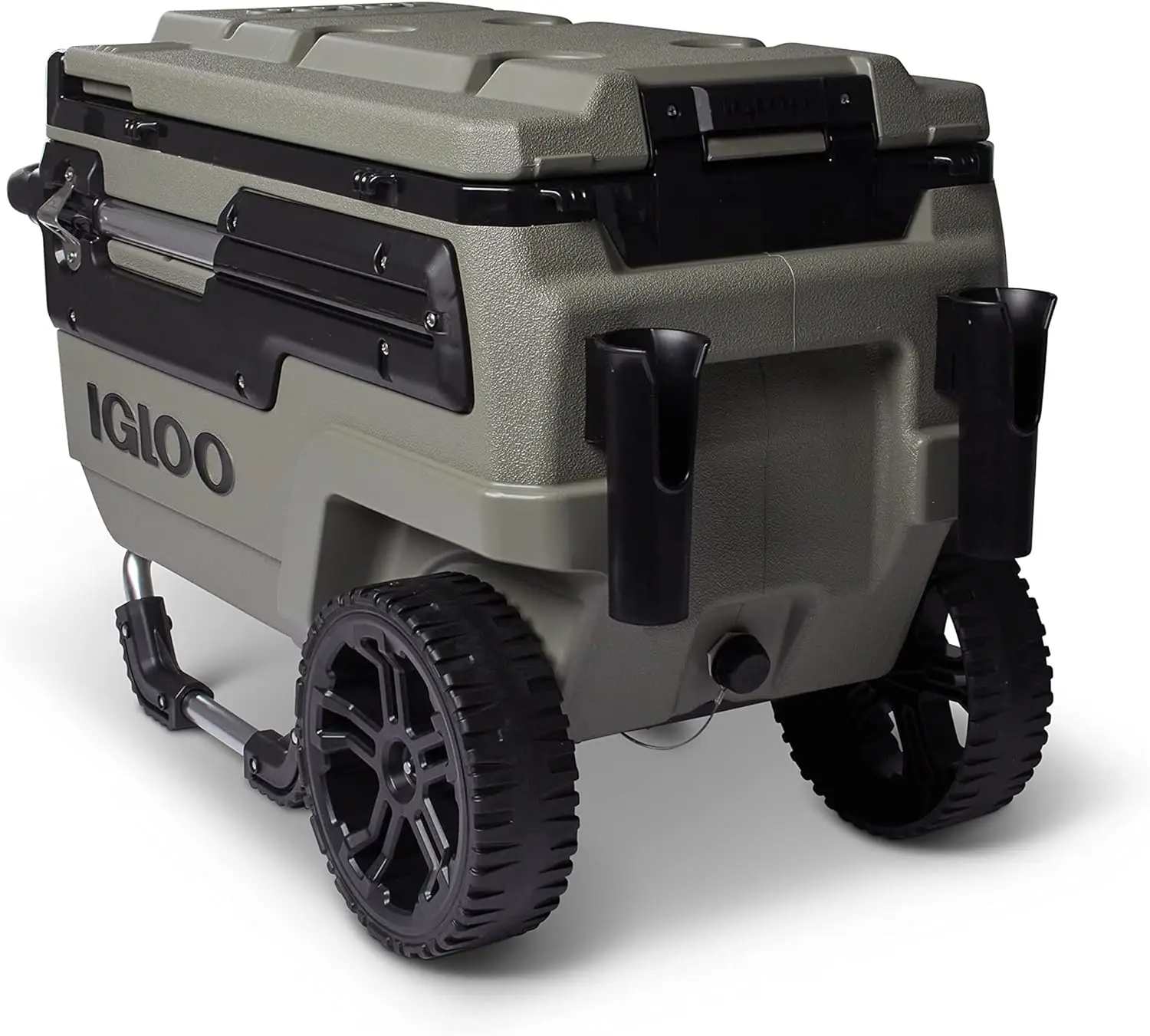 

Igloo 70 Qt Premium Trailmate Wheeled Rolling Cooler, Rugged Blue