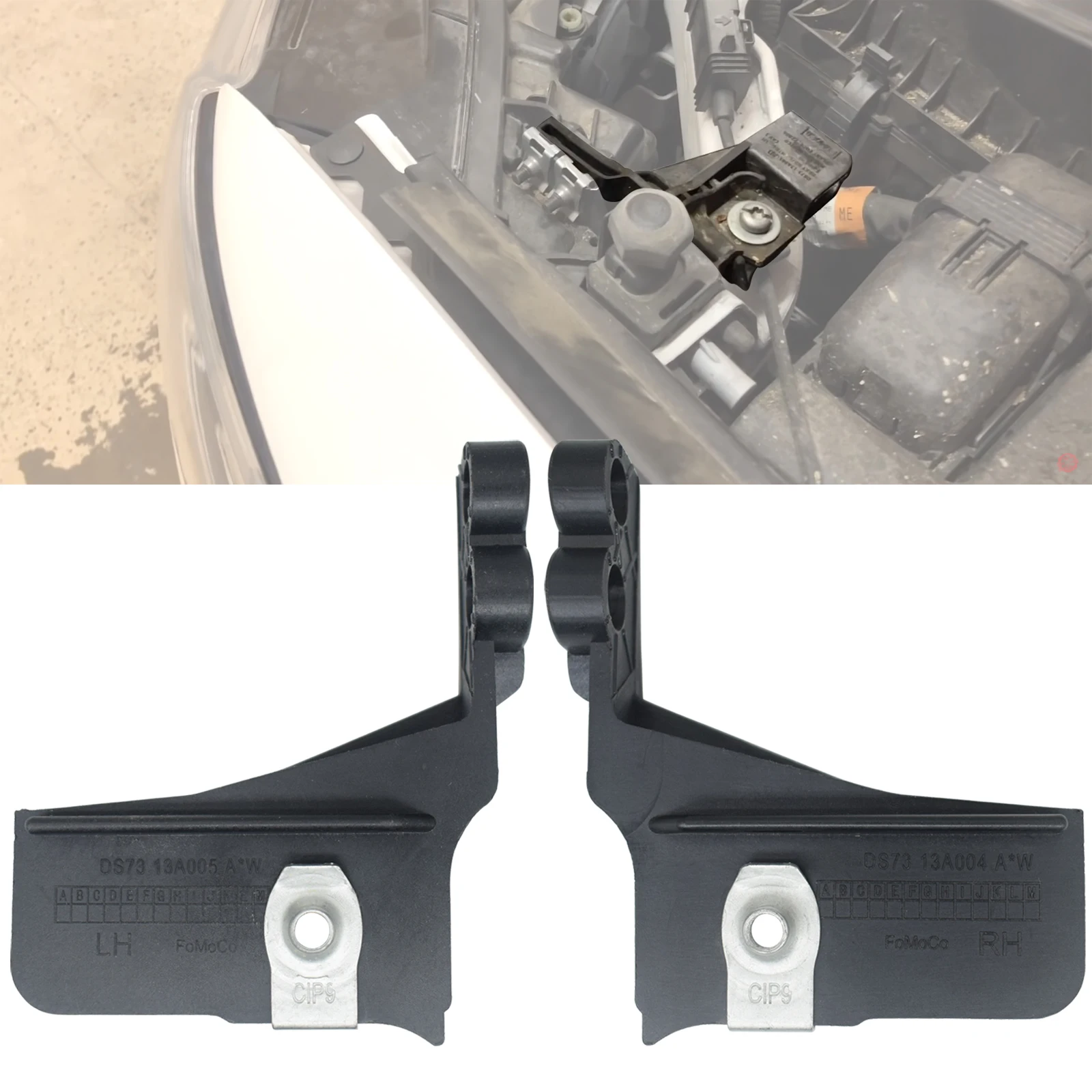 Garage-Pro - Juego De 2 Soportes De Parachoques