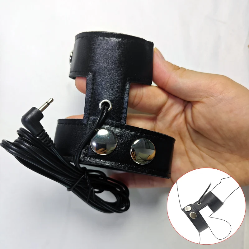 Electro Sex Toys Electric Sex Toys For Man Gay Penis Ring Electrostimulator Estim Cock Chastity Cage Stimulation Electric Sex Glans Trainer