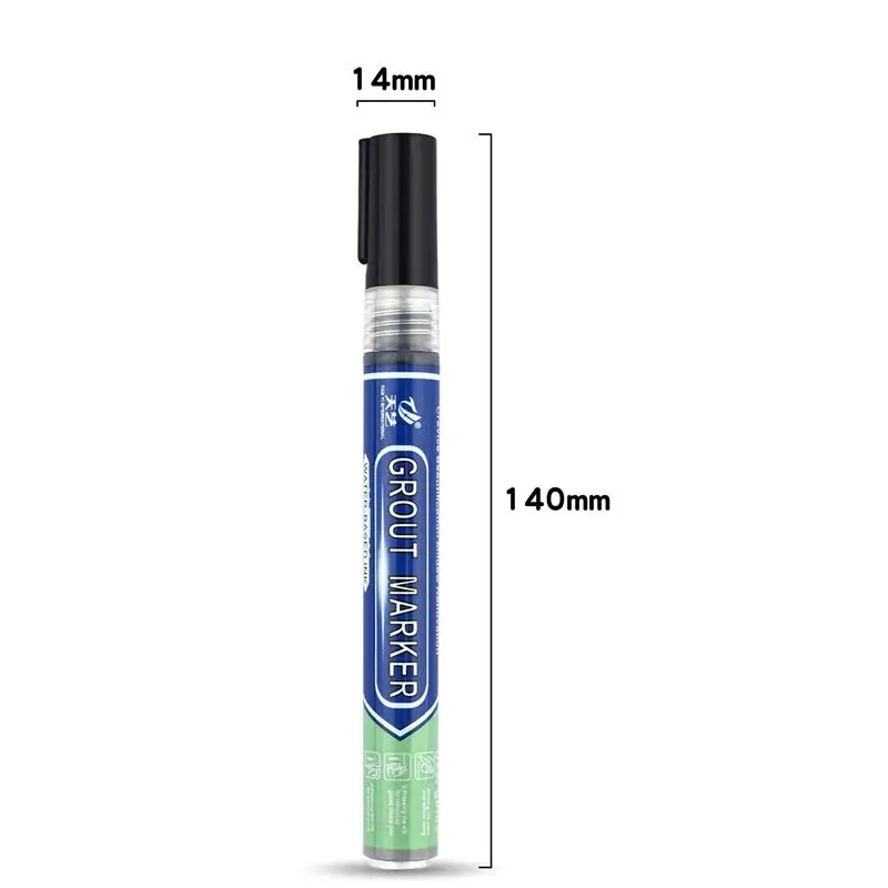 Tile Grout Marker Tile Repair Pen Tile Grout Pen Marker Waterproof Wall Seam Color Pen for Optional for Tiles Floor Bathroom Decontamination Seam Repair Pencil