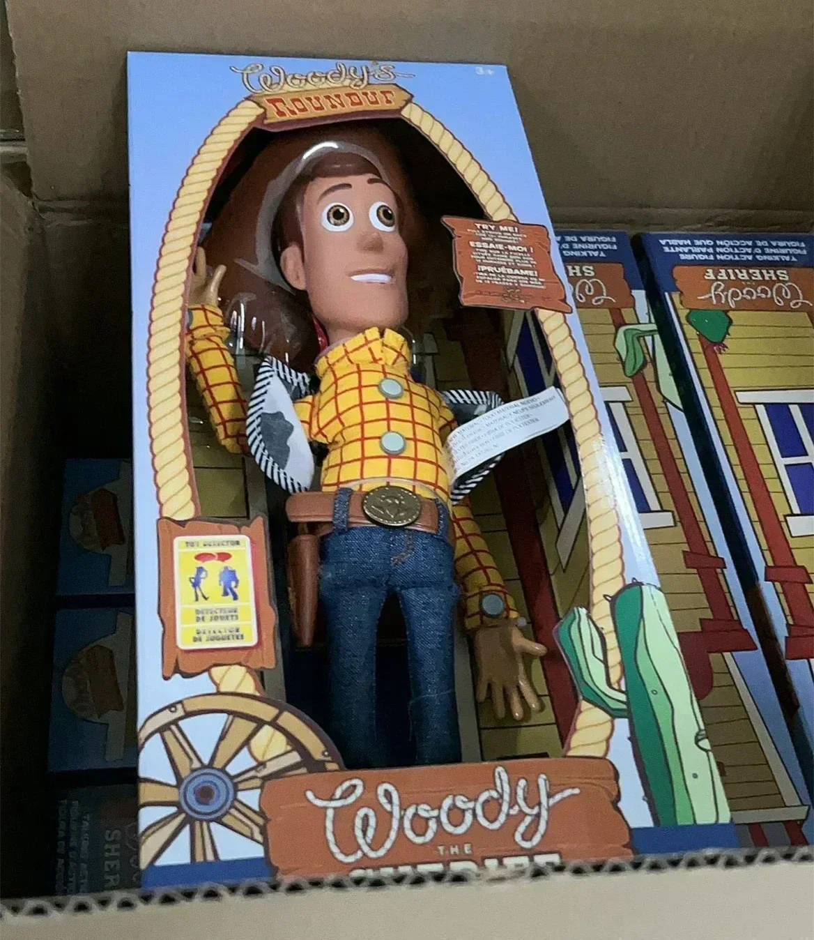 thumbnail image 1 of Figuras de acción de Toy Story 4 de Disney de 40 cm, Woody, Buzz, Jessie y Rex, decoración, modelo de colección, juguete de regalo de Navidad, 1 of 5