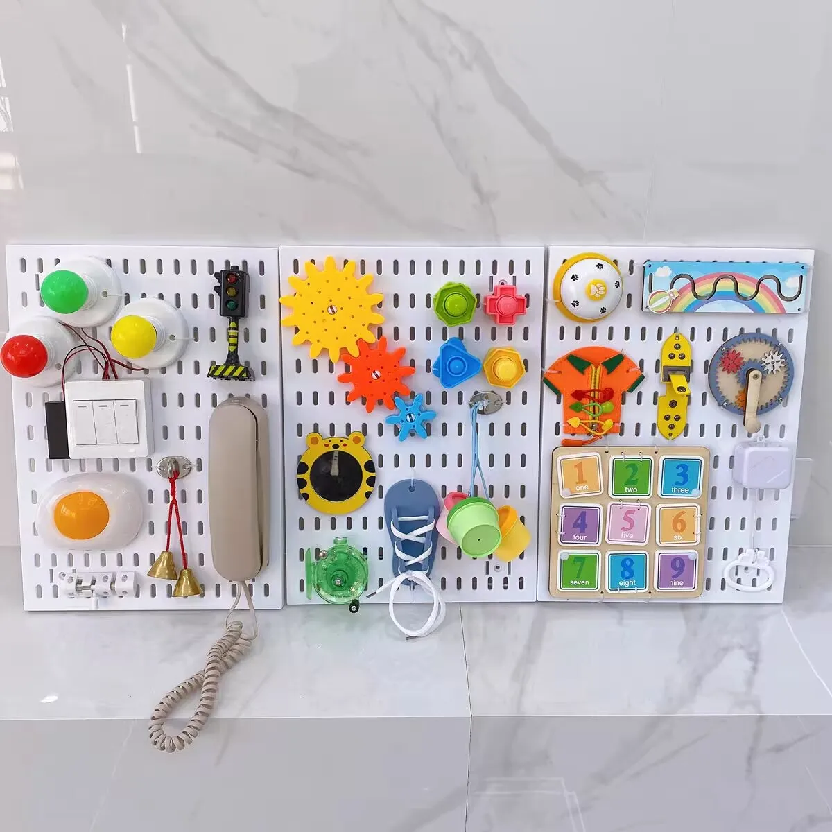 

Детская доска с разблокировкой Монтессори, деревянная игрушка с защелкой, аксессуары «сделай сам», материал для раннего развития, обучающие игрушки для навыков