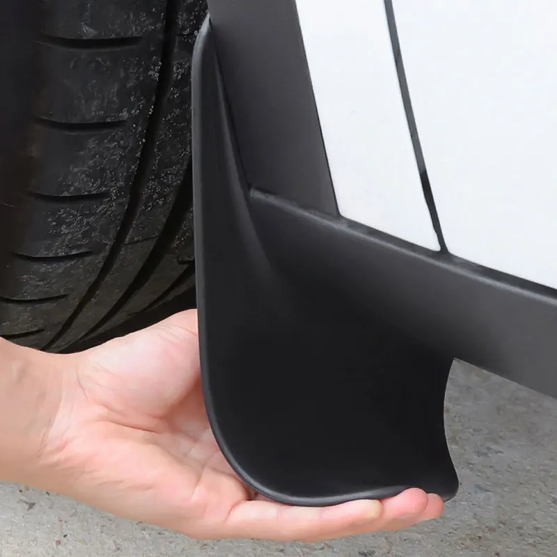 Mud Fenders Modification For Tesla Model 3 Model Y 2017-2023 Car Exterior Accessories ABS Mudguards 4Pcs