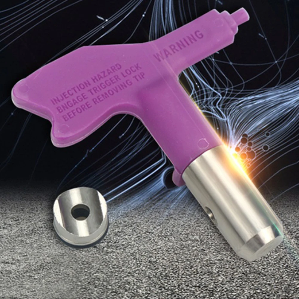 Airless Spray Tip Fine Finish Nozzle Wide Range Of Sizes 209 -655 Paint Sprayer Coating Latex Paint Putty Spraying Paint